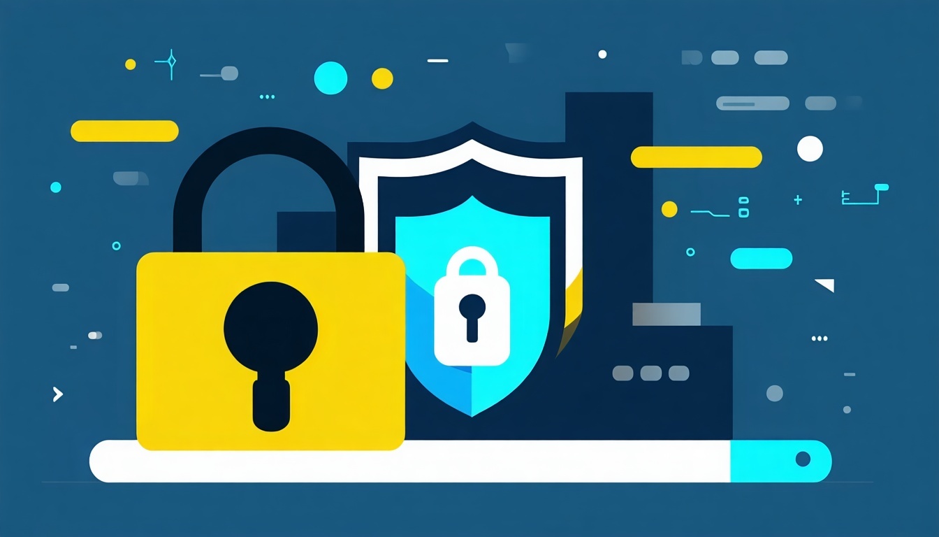 security awareness flat vector