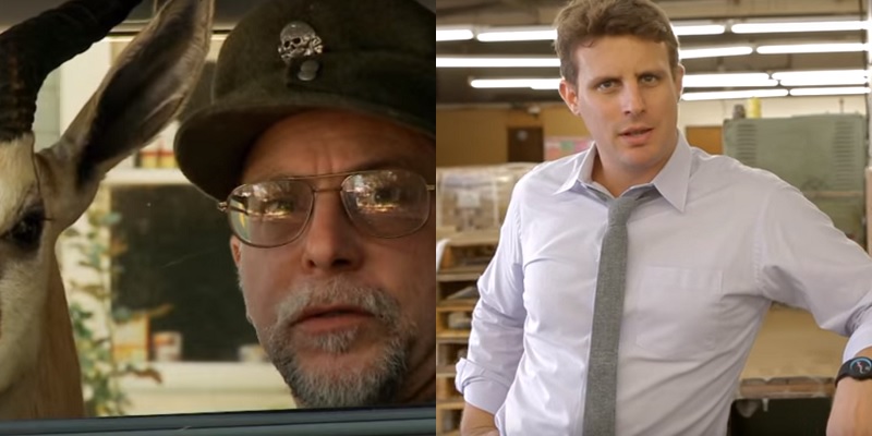 Chuck Testa and Michael Dubin, the man behind the Dollar Shave Club video.